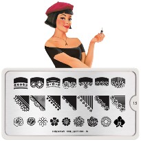 Plaque MOYOU Collection FRENCHY 15