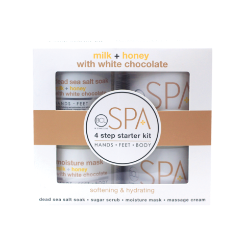 KIT 4 ÉTAPES MILK + HONEY WITH WHITE CHOCOLATE BCL - FORMAT CABINE
