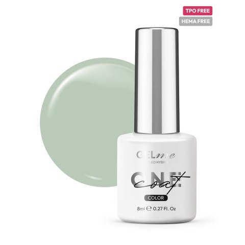 VSP GELme ONE Coat UV/LED Hybrid ESN 8ml Vernis Semi-Permanent #350 Ash Green Couvrance Totale Sans HEMA ni TPO Collection MYSTIC