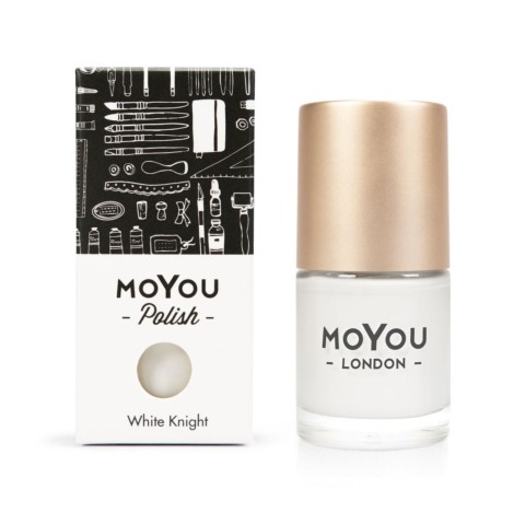 VERNIS STAMPING WHITE KNIGHT 15ml  MOYOU