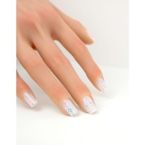 VSP GELme ONE Coat UV/LED Hybrid ESN 8ml Vernis Semi-Permanent #327 Colorful Bubbles  Couvrance Totale Sans HEMA ni TPO  Collection LOVELY DOTS