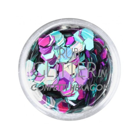 RUB Glitter EF Exclusive #7 CONFETTI HEXAGON