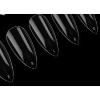 Capsules TRANSPARENTES Forme Sharp-Head  x 500 Pour pose classique ou Américaine