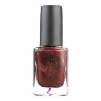 VERNIS A ONGLES BLACK-ISH / BRUN BORDEAUX AUX REFLETS DORES#813 COLOR CLUB