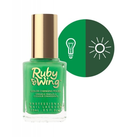 VERNIS A ONGLES CHANGE AU SOLEIL #GREEN PEACE RUBY WING