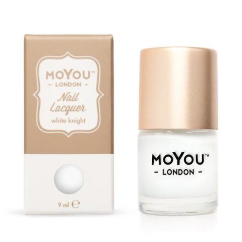 VERNIS STAMPING WHITE KNIGHT 9ml  MOYOU