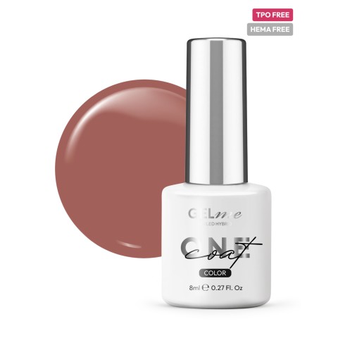 VSP GELme ONE Coat UV/LED Hybrid ESN 8ml Vernis Semi-Permanent #346 Sweet Chocolate Couvrance Totale Sans HEMA ni TPO Collection WARM & COZY