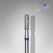 Lot de 10 Embouts Manucure STALEKS Diamond Nail Drill Bit, Rounded "Cylinder", Blue, Head Diameter 2.3 Mm
