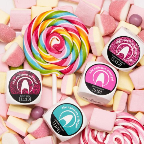 Artistgel collection complète CANDY POP ABC NAILSTORE