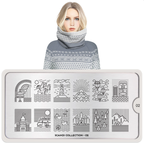 Plaque MOYOU Collection SCANDI 02