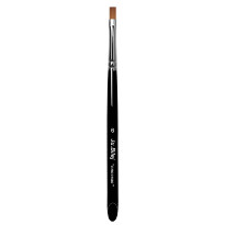 PINCEAU FLAT KOLINSKY Sable Brush #Taille 4 ROUBLOFF by Julia Bilej