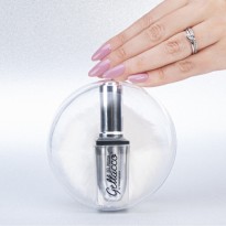 RUBBER BASE 3 en 1 Vernis semi permanent FUSION cover pink GELLACCO