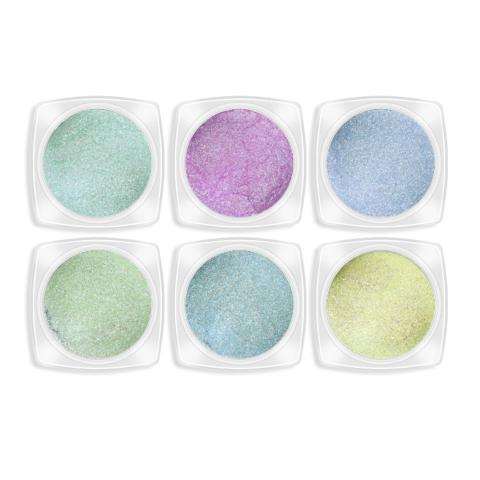 LOT DE 6 PIGMENTS EFFET RAINBOW MODELE A
